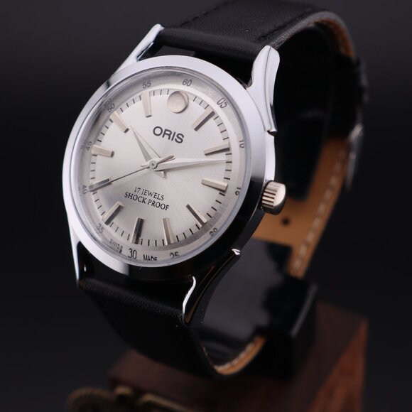 Oris Vintage Swiss 17 Jewels Hand-Wound Mechanical Men's Watch - FREE SHIPPING - Picture 2 of 12